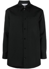 Jil Sander long-sleeve wool shirt