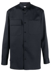 Jil Sander long-sleeve wool shirt