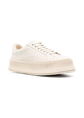 Jil Sander low-top leather sneakers