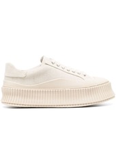 Jil Sander low-top leather sneakers