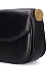 Jil Sander Medium Coin Leather Crossbody Bag