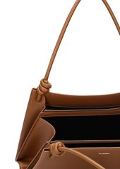 Jil Sander Medium Giro Leather Shoulder Bag