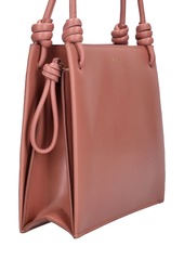 Jil Sander Medium Giro Leather Shoulder Leather Bag