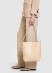 Jil Sander Medium Stitching Leather Tote Bag