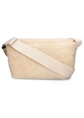 Jil Sander Medium Utility Shearling Crossbody Bag