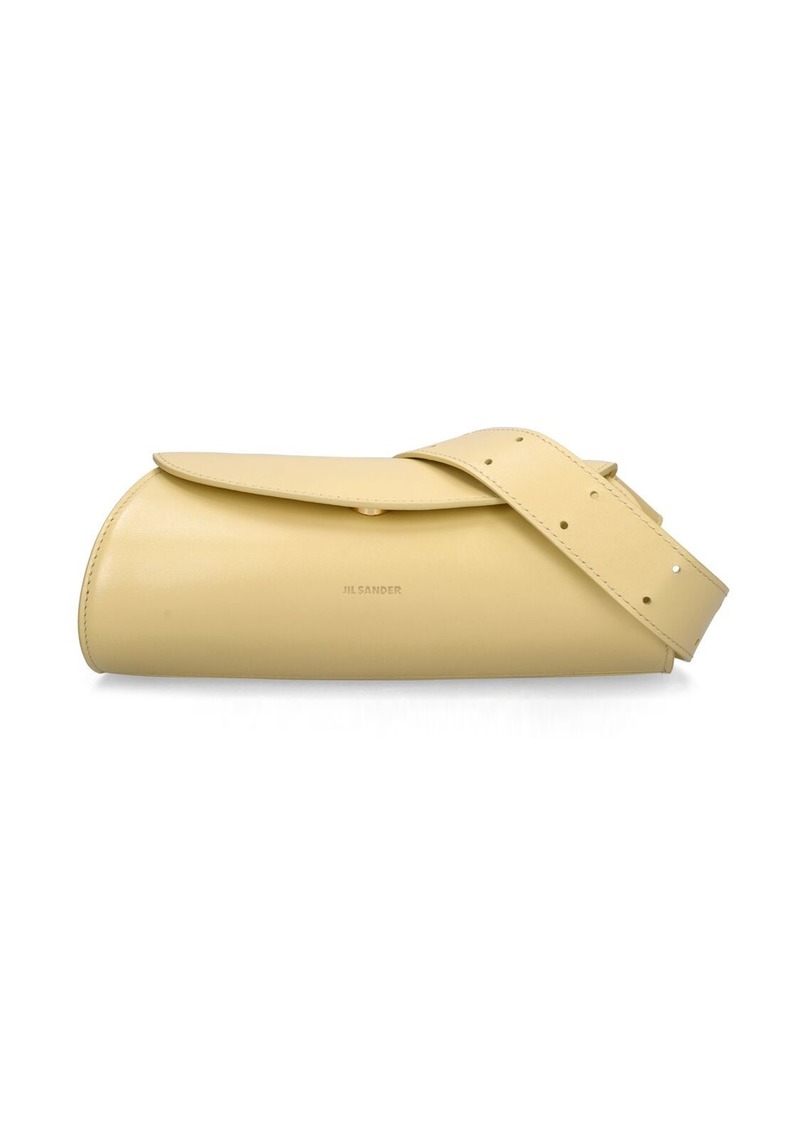 Jil Sander Mini Cannolo Leather Shoulder Bag