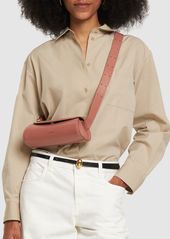 Jil Sander Mini Cannolo Leather Shoulder Bag
