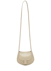 Jil Sander Mini Crescent Leather Shoulder Bag