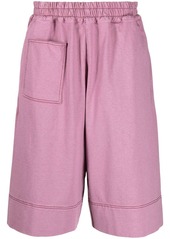 Jil Sander multi-pocket track shorts