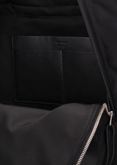 Jil Sander Nylon & Leather Backpack