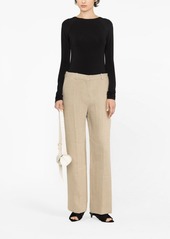 Jil Sander open-back long-sleeved bodysuit