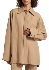 Jil Sander Wool Oversized Shirt