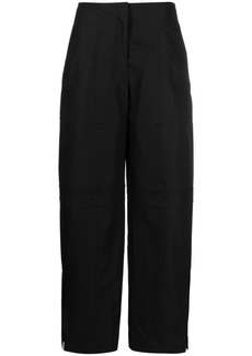 Jil Sander panelled straight-leg cut trousers