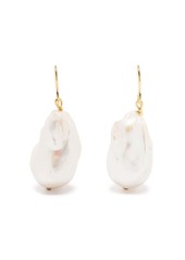 Jil Sander pearl-detail drop earrings