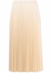 Jil Sander pleated midi skirt