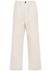 Jil Sander Plus Wide Textured Cotton Pants