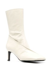 Jil Sander pointed leather ankle boots