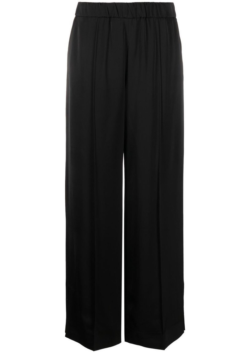 Jil Sander pressed-crease palazzo pants