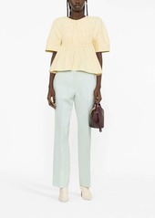 Jil Sander pressed-crease tailored trousers