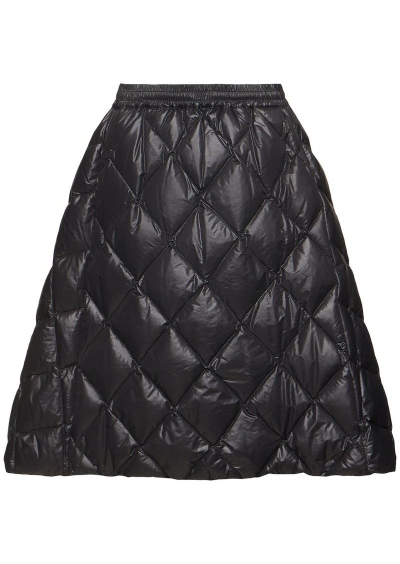 Jil Sander Reversible Padded Mini Skirt