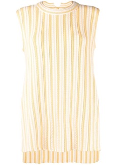 Jil Sander rib-knit sleeveless top