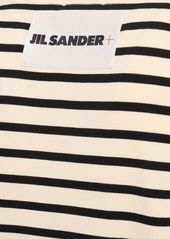 Jil Sander Ribbed Cotton Jersey T-shirt