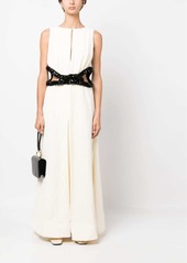 Jil Sander sequin-embellished A-line gown