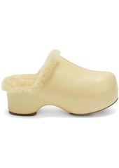 Jil Sander shearling-lined clogs