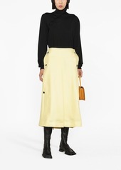 Jil Sander side button jumper