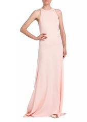 Jil Sander Silk-Blend Bias-Cut Gown