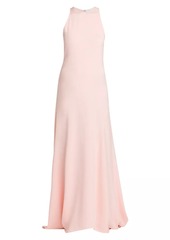 Jil Sander Silk-Blend Bias-Cut Gown