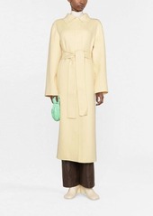 Jil Sander single-breasted belted coat