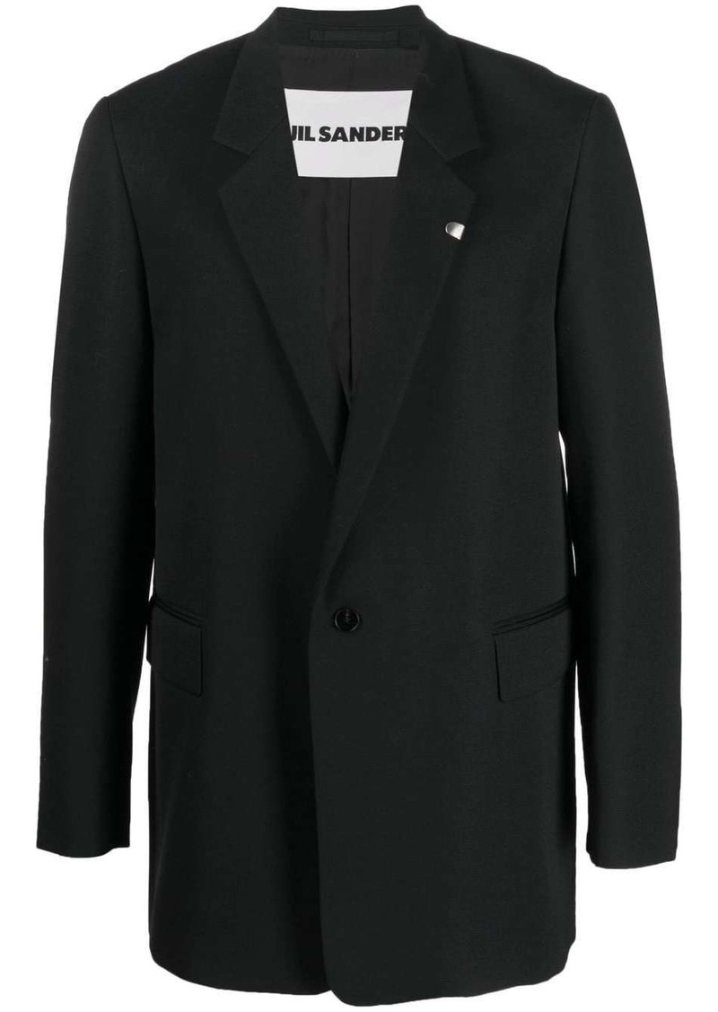 Jil Sander single-breasted wool blazer