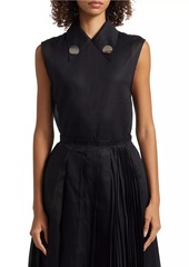 Jil Sander Sleeveless Collared Top