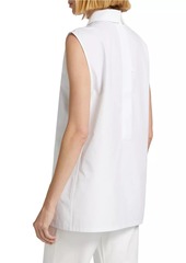 Jil Sander Sleeveless Collared Top