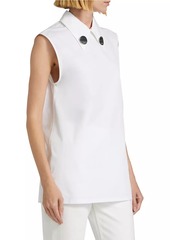 Jil Sander Sleeveless Collared Top