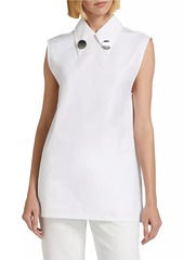 Jil Sander Sleeveless Collared Top