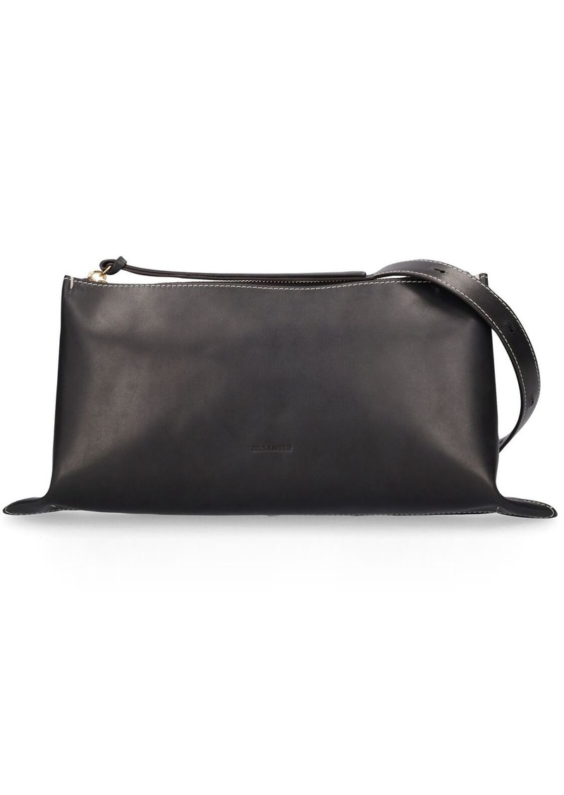 Jil Sander Small Empire Leather Shoulder Bag