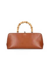 Jil Sander Small Goji Leather Top Handle Bag