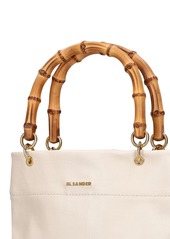 Jil Sander Small Smooth Leather Tote Bag