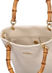 Jil Sander Small Smooth Leather Tote Bag