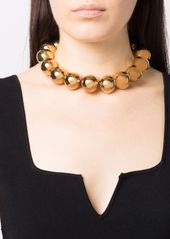 Jil Sander sphere beaded necklace