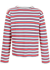 Jil Sander striped crew-neck sweatshirt