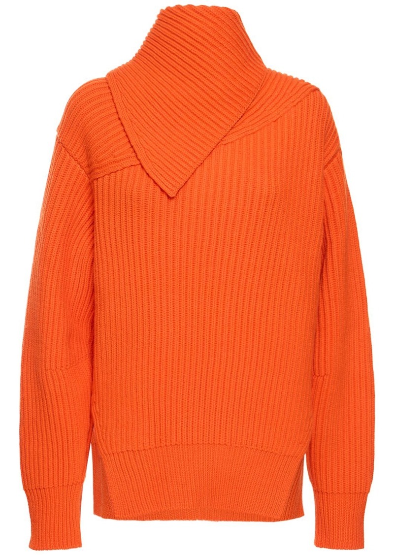 Jil Sander Superfine Knit Wool Sweater