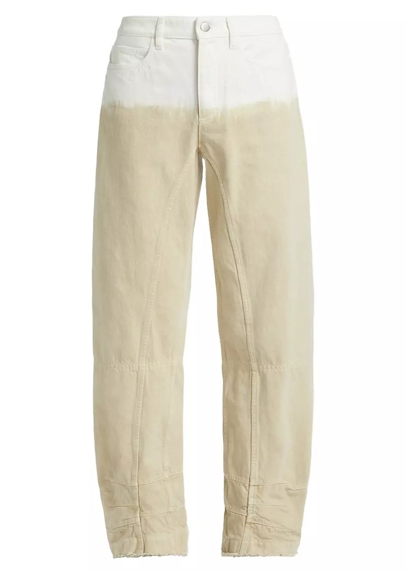 Jil Sander Tie-Dye Straight Jeans