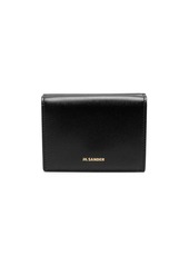 Jil Sander tri-fold leather wallet