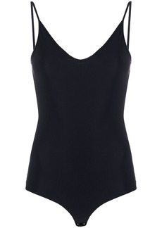 Jil Sander v-neck stretch bodysuit