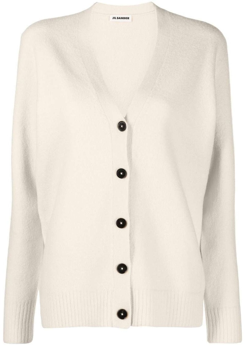 Jil Sander V-neck wool cardigan