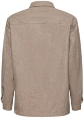 Jil Sander Virgin Wool Flannel Overshirt