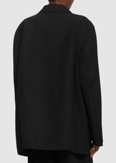 Jil Sander Viscose & Silk Single Breast Jacket